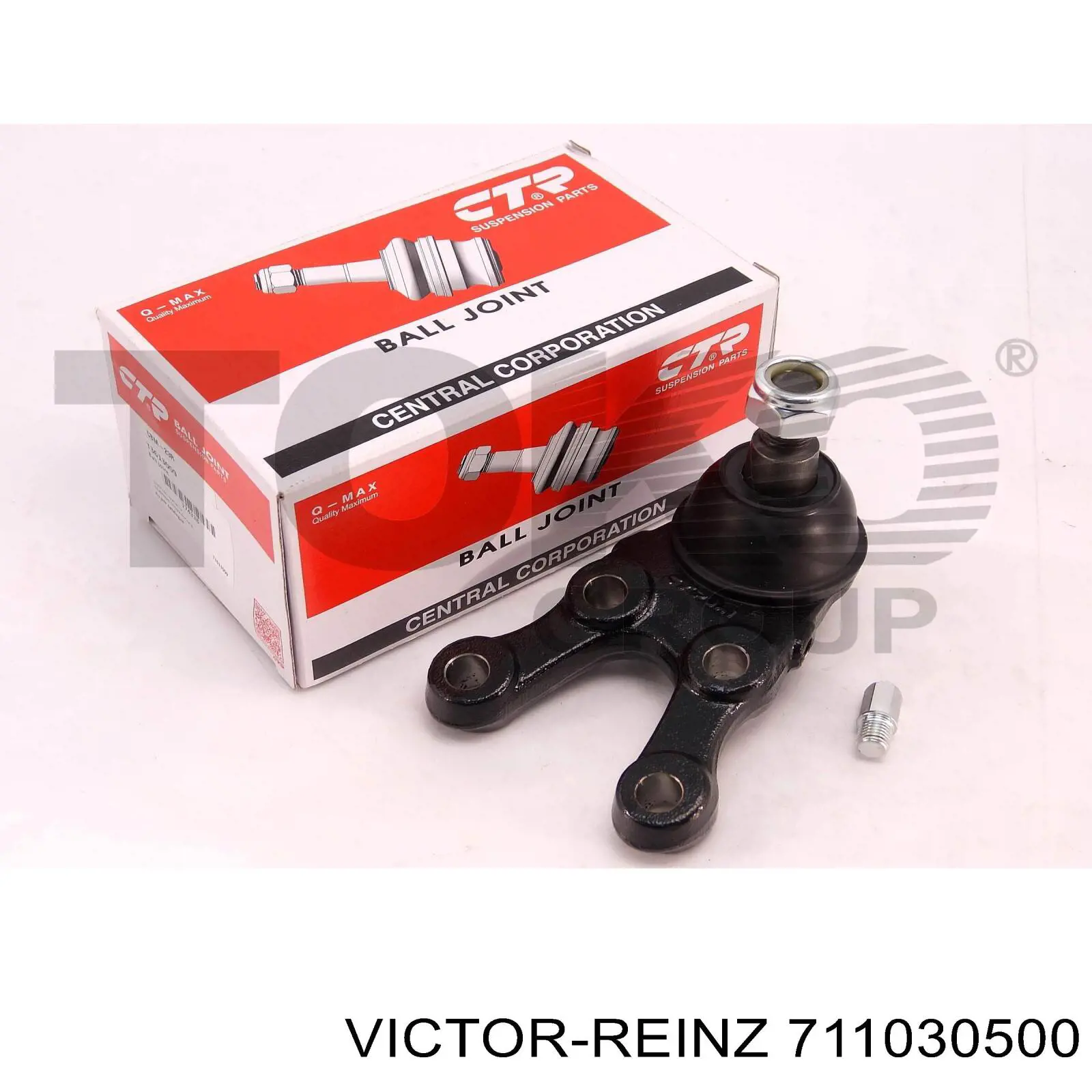 Прокладка піддону картера двигуна, нижня Victor Reinz 711030500