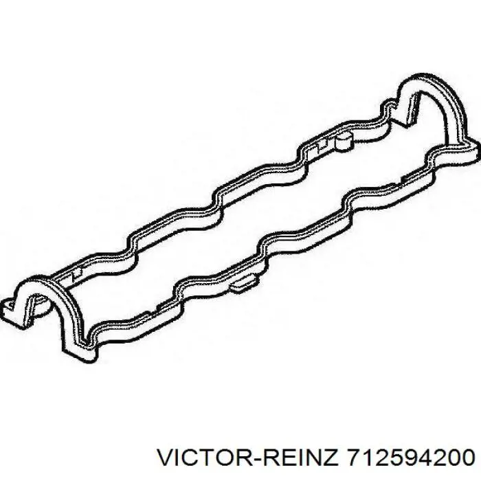 712594200 Victor Reinz Прокладка кришки клапанної 