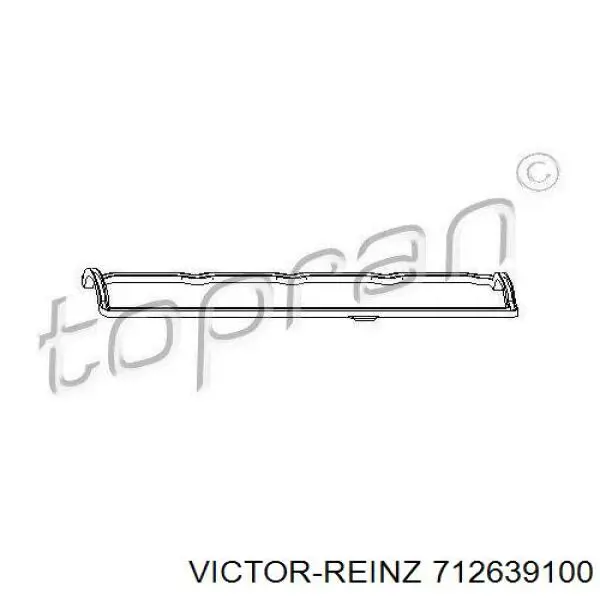 712639100 Victor Reinz прокладка клапанної кришки двигуна