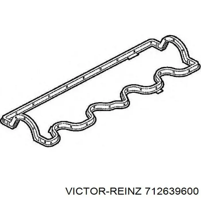 712639600 Victor Reinz Прокладка кришки клапанної 