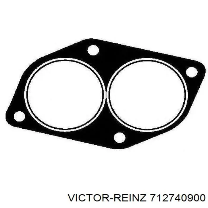 Прокладка прийомної труби глушника 712740900 Victor Reinz