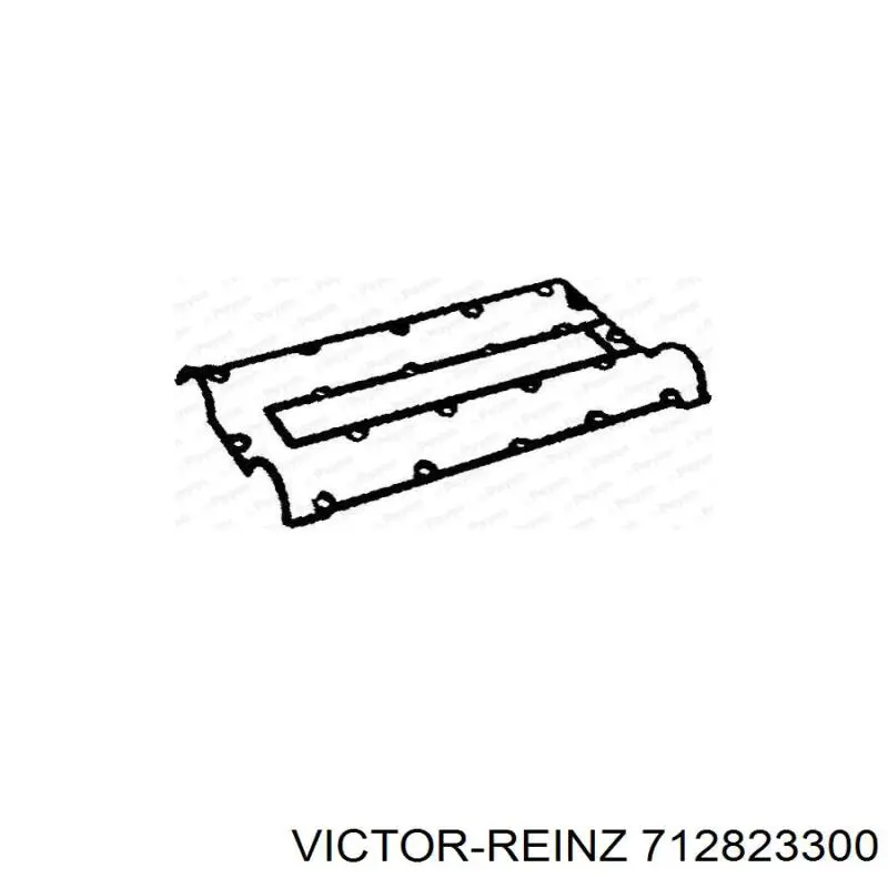 Прокладка клапанної кришки двигуна 712823300 Victor Reinz