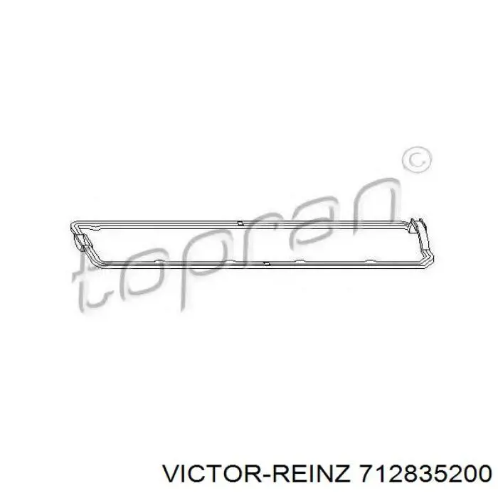 Прокладка клапанної кришки двигуна 712835200 Victor Reinz