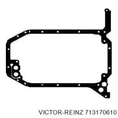 Прокладка піддону картера двигуна, верхня Victor Reinz 713170610 ціна, від 13.87 USD