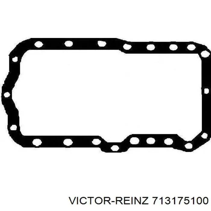 713175100 Victor Reinz прокладка піддону картера двигуна