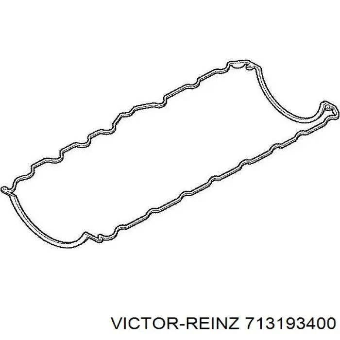 713193400 Victor Reinz прокладка піддону картера двигуна