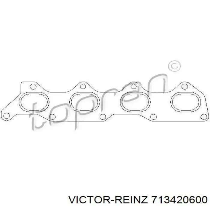 Прокладка випускного колектора Victor Reinz 713420600 ціна, від 3.86 USD