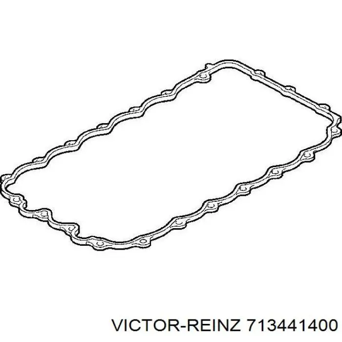 Прокладка піддону картера двигуна 713441400 Victor Reinz