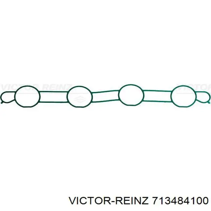 713484100 Victor Reinz прокладка впускного колектора, нижня