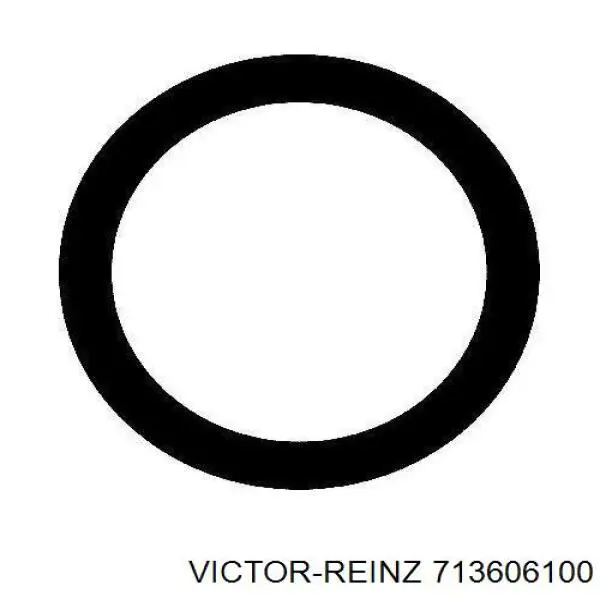 713606100 Victor Reinz прокладка впускного колектора, верхня