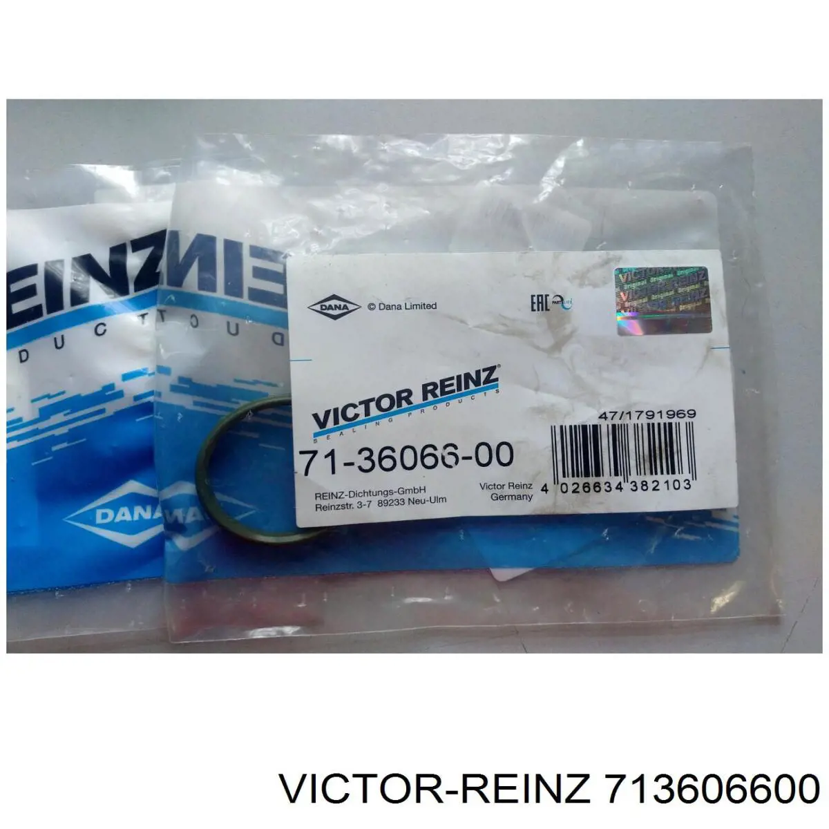 Прокладка впускного колектора Victor Reinz 713606600 ціна, від 1.76 USD