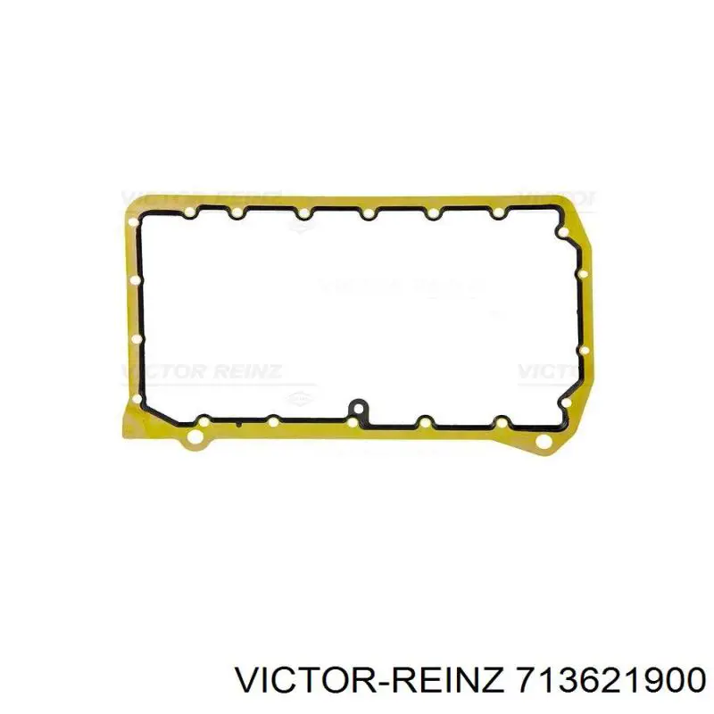 713621900 Victor Reinz прокладка піддону картера двигуна, верхня