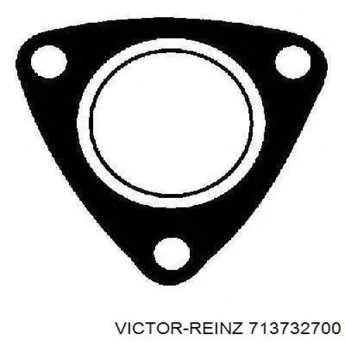 Прокладка випускного колектора, нижня 713732700 VICTOR REINZ
