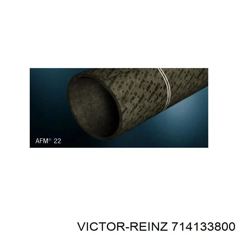 714133800 Victor Reinz Прокладка кришки клапанної 