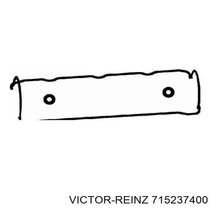 715237400 Victor Reinz Прокладка клапанної кришки двигуна, верхня