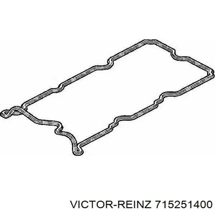 715251400 Victor Reinz Прокладка випускного колектора, права