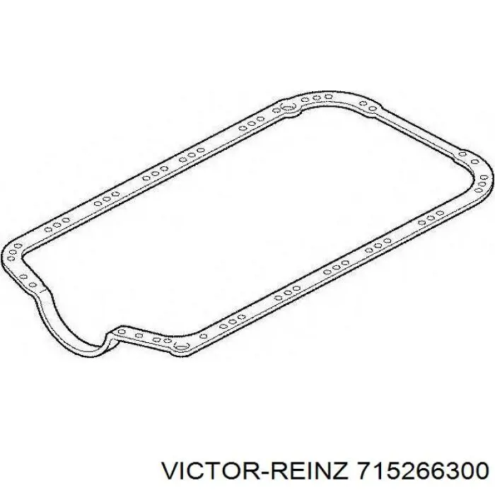 Прокладка піддону картера двигуна 715266300 Victor Reinz