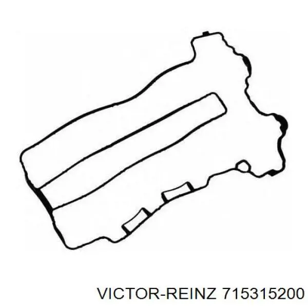 1118975F01 NIPPON MOTORS Прокладка кришки клапанної 