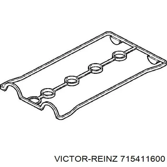 715411600 Victor Reinz прокладка клапанної кришки двигуна