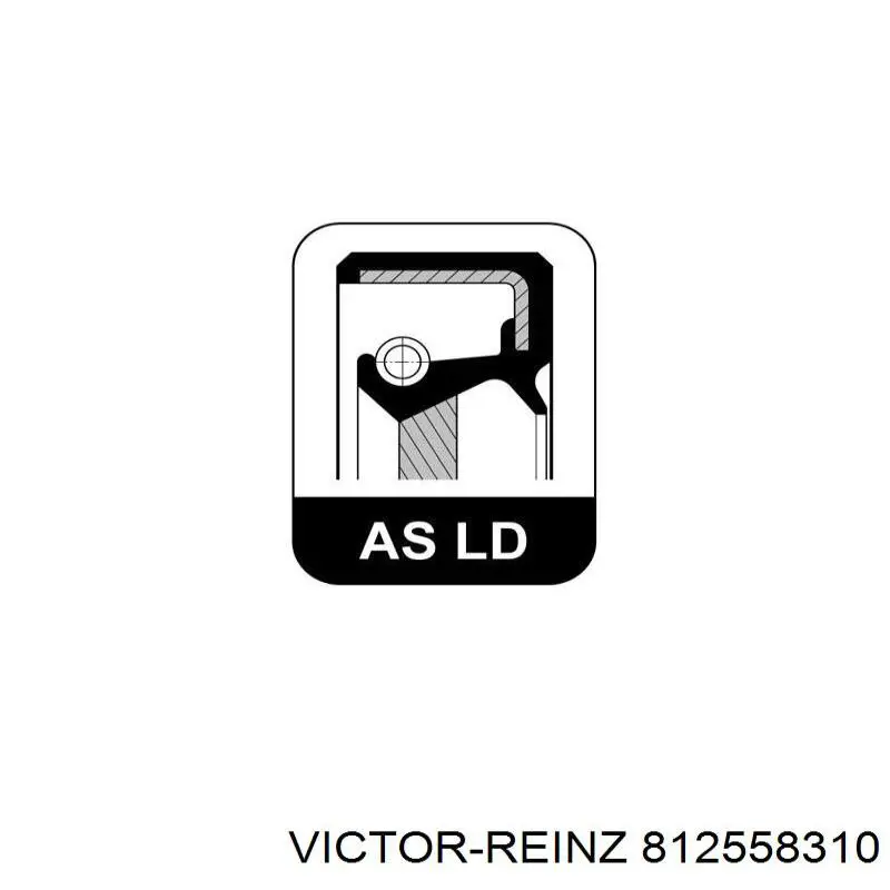 Сальник колінвала двигуна, задній Victor Reinz 812558310 ціна, від 9.56 USD