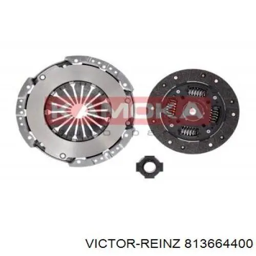 Сальник колінвала задній 813664400 Victor Reinz