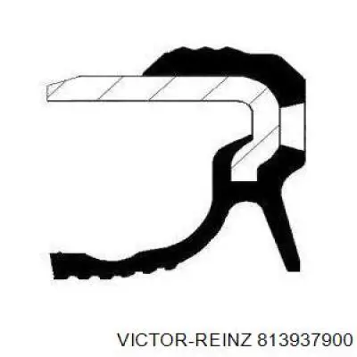 Сальник колінвала задній 813937900 Victor Reinz