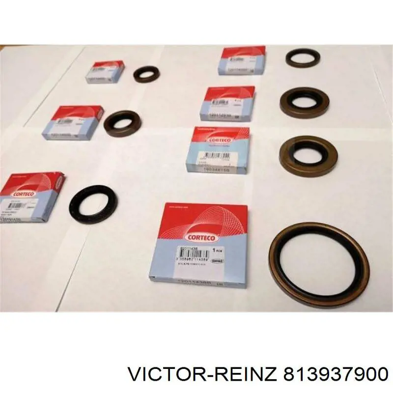 813937900 Victor Reinz Сальник коленвала корінний