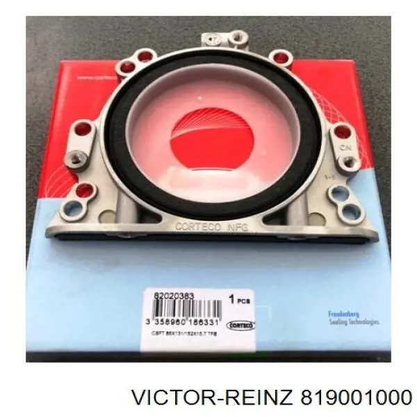 Сальник колінвала двигуна, задній Victor Reinz 819001000 ціна, від 30.00 USD