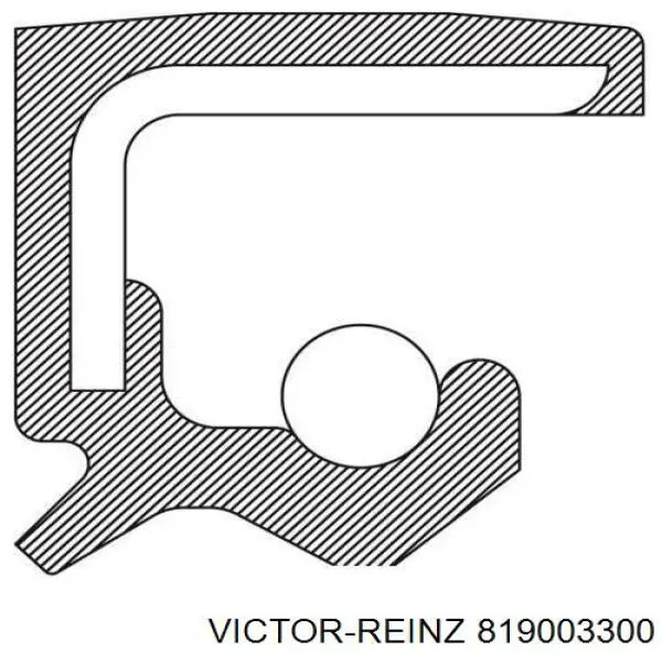 Купити 819003300 Victor Reinz Сальник колінвала задній