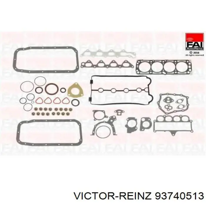 Купити 93740513 Victor Reinz Комплект прокладок