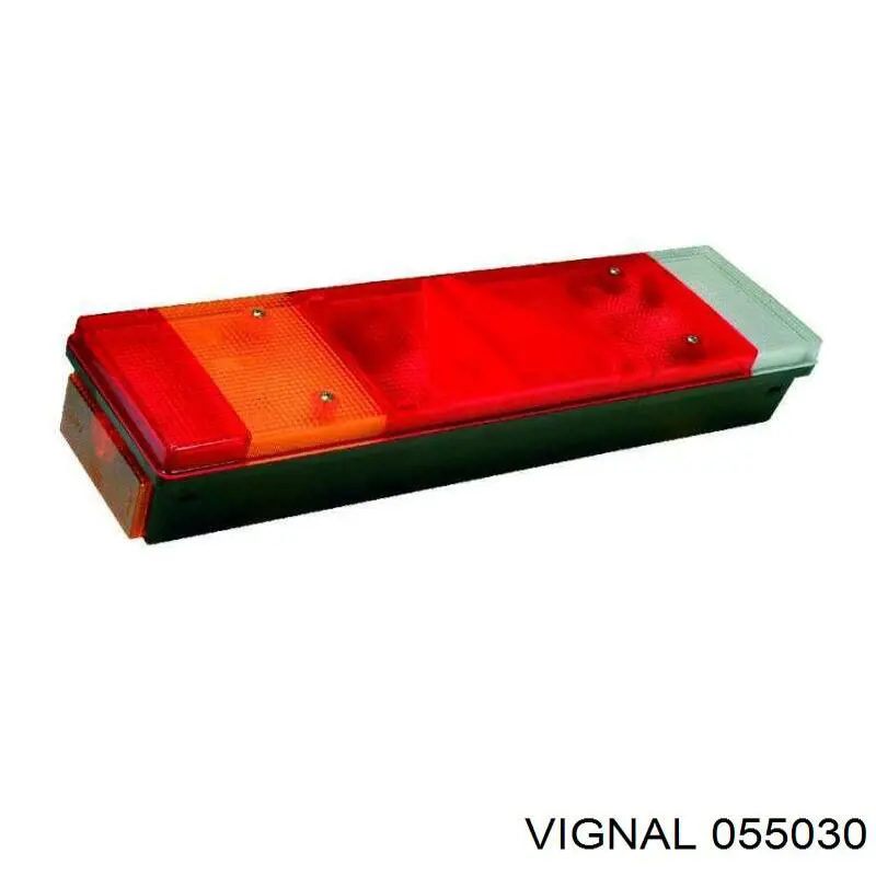 Скло заднього ліхтаря, правого 055030 Vignal