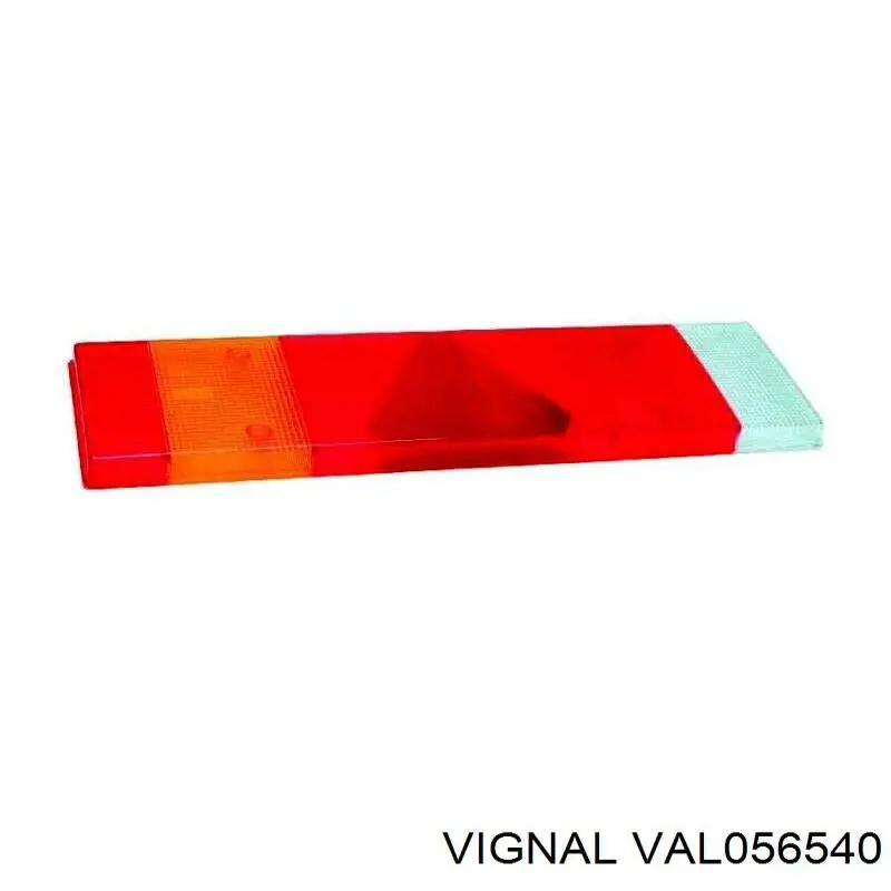 Скло заднього ліхтаря, лівого VAL056540 Vignal