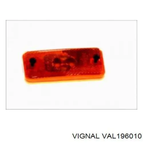 Ліхтар підсвічування заднього номерного знака VAL196010 Vignal