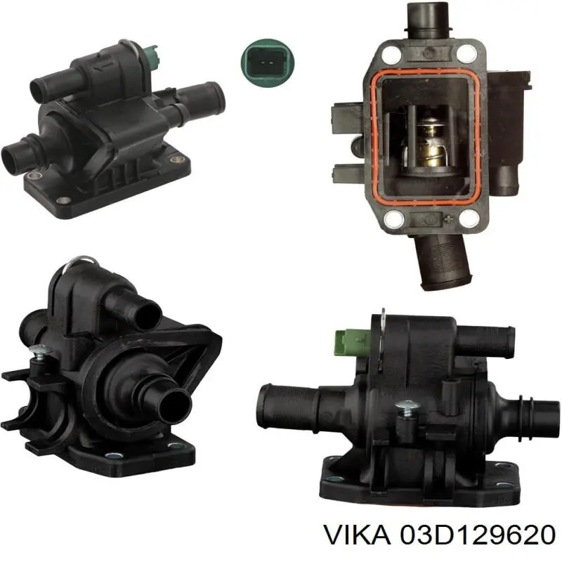Елемент повітряного фільтра Vika 03D129620 ціна, від 5.07 USD