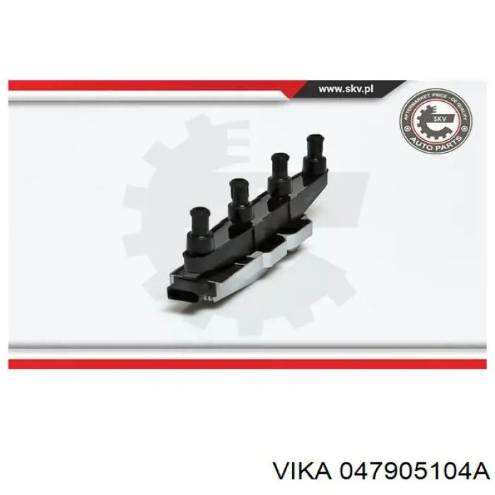 Котушка запалювання 047905104A Vika