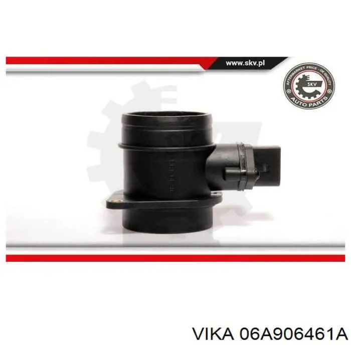 Датчик масової витрати повітря Vika 06A906461A ціна, від 42.00 USD