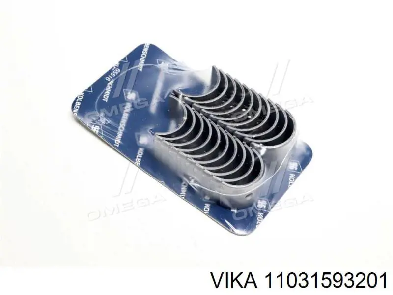 Вкладиш распредвала, на одну шийку Vika 11031593201 ціна, від 9.61 USD