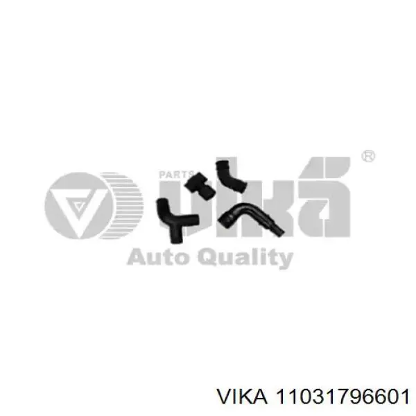 Трубка картера повітряна Vika 11031796601 ціна, від 7.46 USD