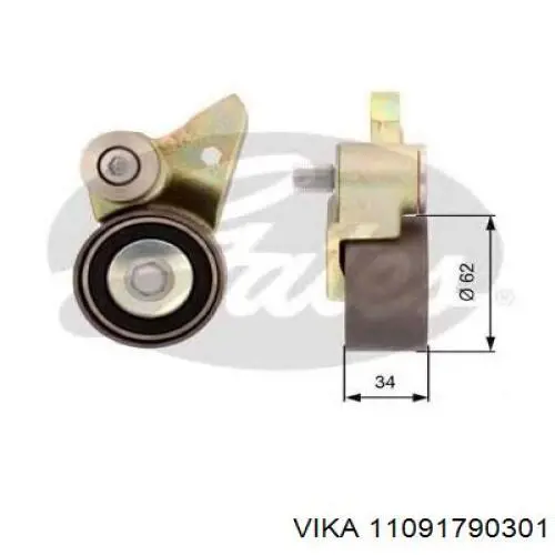 Ролик ременя ГРМ, паразитний Kamoka R0199