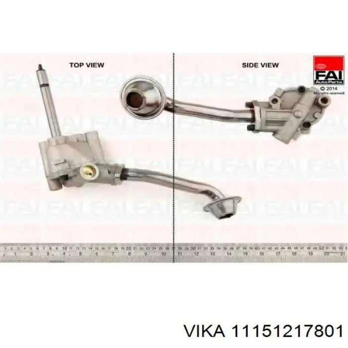 Помпа масляна Vika 11151217801 ціна, від 27.51 USD