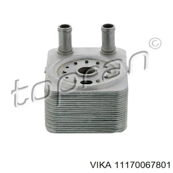 11170067801 Vika радіатор масляний (холодильник, під фільтром)