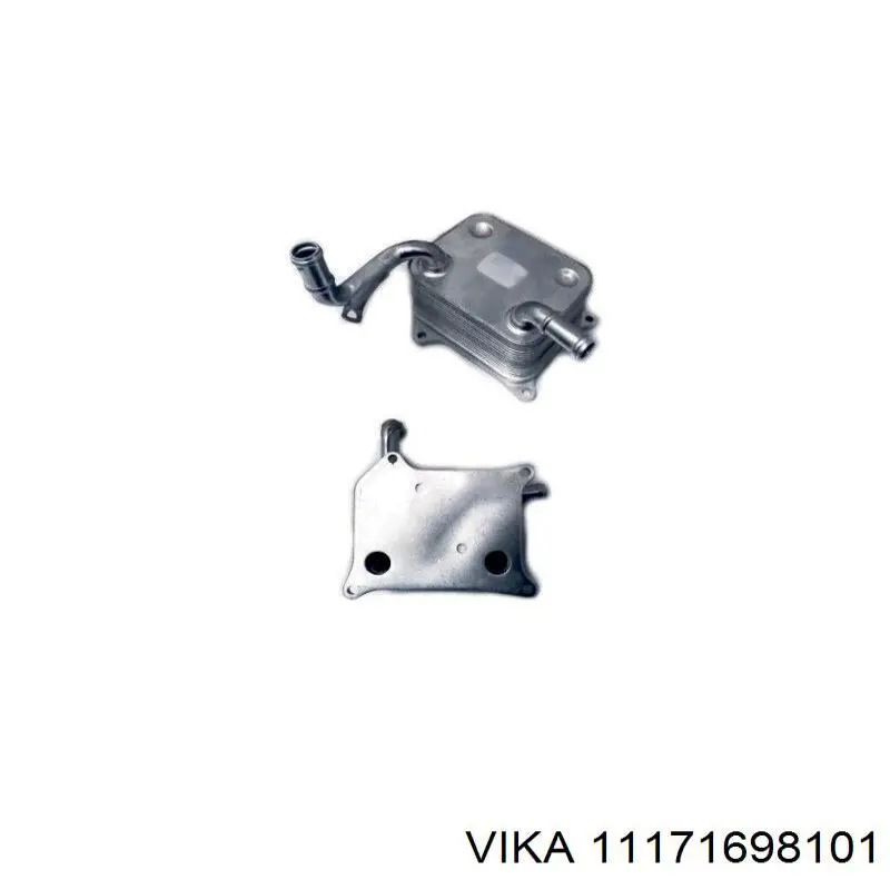 Радіатор масляний Vika 11171698101 ціна, від 36.72 USD