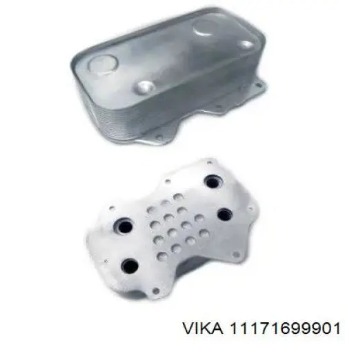 Радіатор масляний Vika 11171699901 ціна, від 50.68 USD