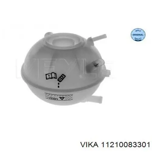 Бачок системи охолодження двигуна розширювальний Vika 11210083301 ціна, від 9.02 USD
