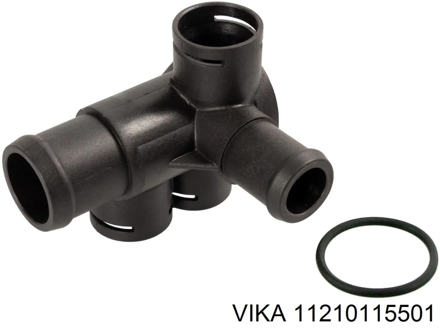 Фланець системи охолодження (трійник) Vika 11210115501 ціна, від 2.66 USD