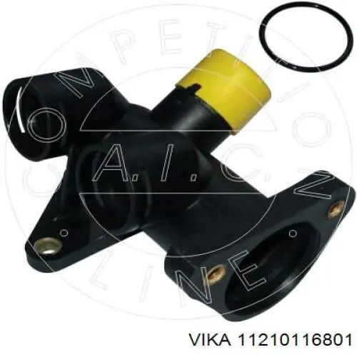 Фланець системи охолодження (трійник) Vika 11210116801 ціна, від 3.04 USD