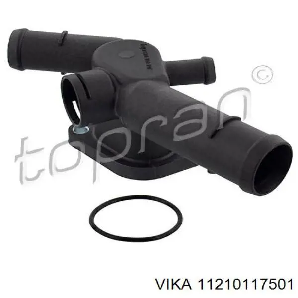 Фланець системи охолодження (трійник) Vika 11210117501 ціна, від 3.69 USD