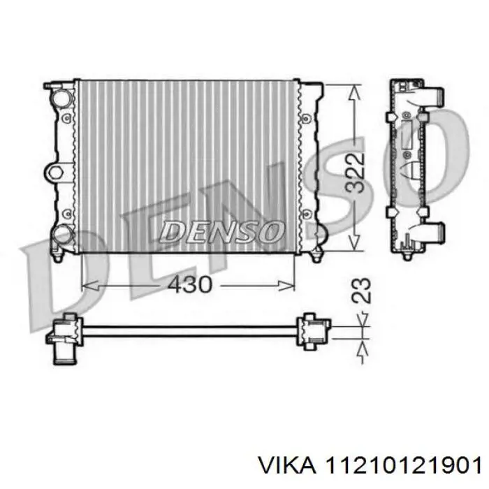 Радіатор PR9521A4 Profit