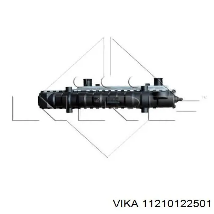 Радіатор 65181A Nissens