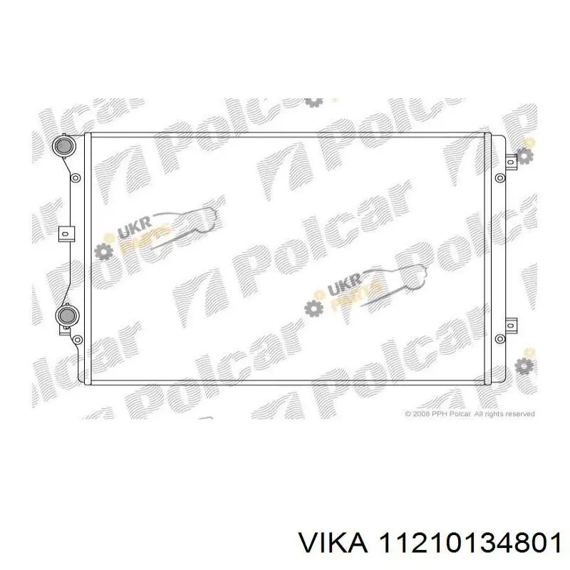 RA65279Q Signeda Радіатор охолодження двигуна